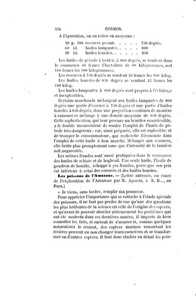 Le cosmos revue encyclopedique hebdomadaire des progres des sciences et de leurs applications aux arts et a l'industrie