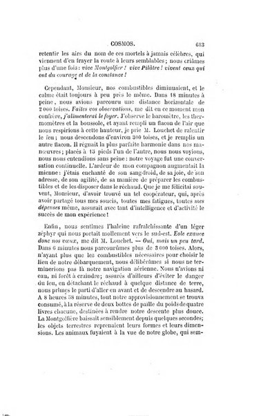 Le cosmos revue encyclopedique hebdomadaire des progres des sciences et de leurs applications aux arts et a l'industrie