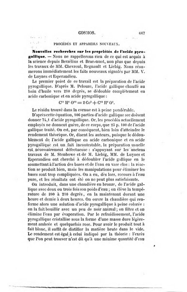 Le cosmos revue encyclopedique hebdomadaire des progres des sciences et de leurs applications aux arts et a l'industrie