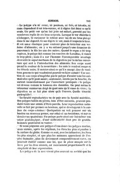 Le cosmos revue encyclopedique hebdomadaire des progres des sciences et de leurs applications aux arts et a l'industrie