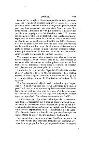 Le cosmos revue encyclopedique hebdomadaire des progres des sciences et de leurs applications aux arts et a l'industrie