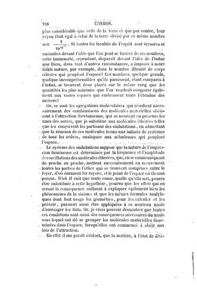 Le cosmos revue encyclopedique hebdomadaire des progres des sciences et de leurs applications aux arts et a l'industrie