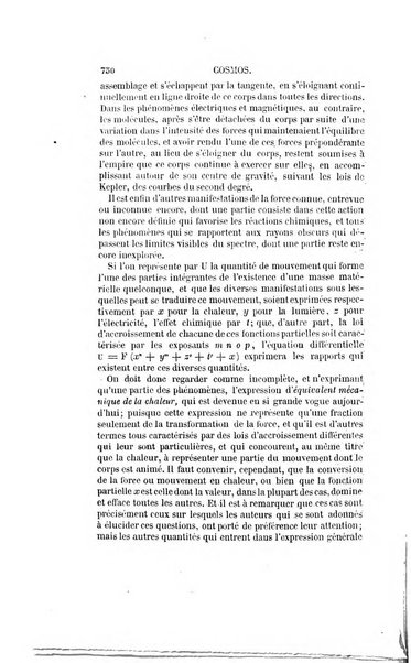 Le cosmos revue encyclopedique hebdomadaire des progres des sciences et de leurs applications aux arts et a l'industrie