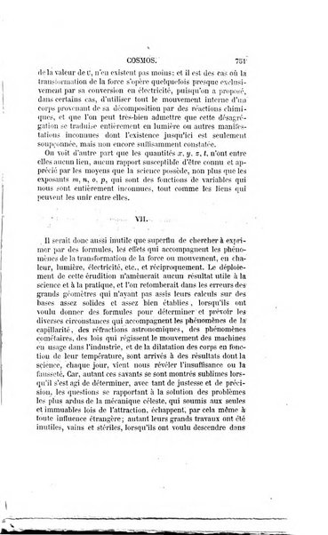 Le cosmos revue encyclopedique hebdomadaire des progres des sciences et de leurs applications aux arts et a l'industrie