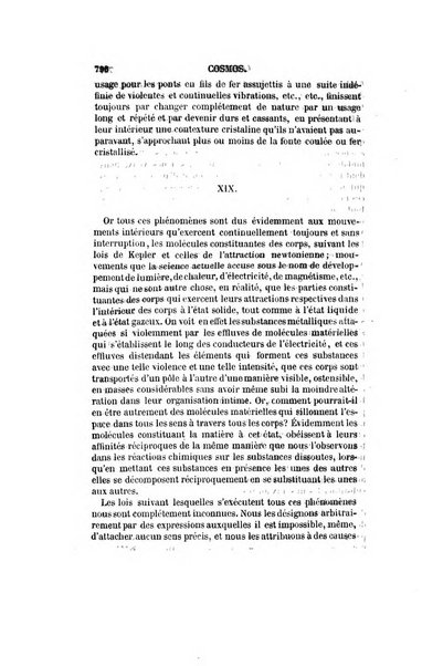 Le cosmos revue encyclopedique hebdomadaire des progres des sciences et de leurs applications aux arts et a l'industrie