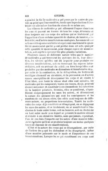 Le cosmos revue encyclopedique hebdomadaire des progres des sciences et de leurs applications aux arts et a l'industrie