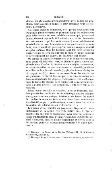 Le cosmos revue encyclopedique hebdomadaire des progres des sciences et de leurs applications aux arts et a l'industrie