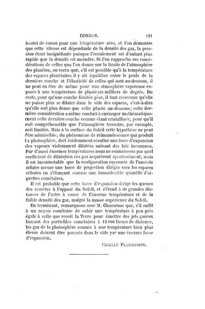 Le cosmos revue encyclopedique hebdomadaire des progres des sciences et de leurs applications aux arts et a l'industrie