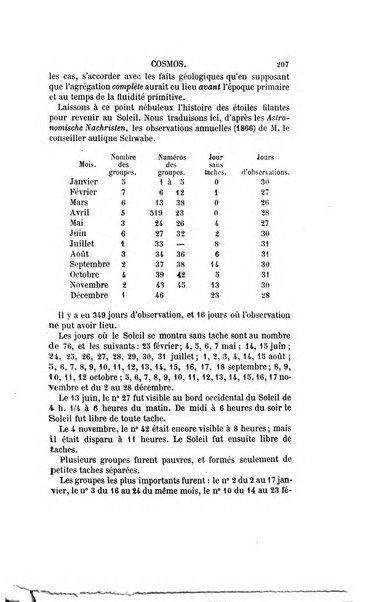 Le cosmos revue encyclopedique hebdomadaire des progres des sciences et de leurs applications aux arts et a l'industrie