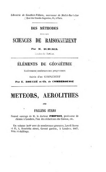 Le cosmos revue encyclopedique hebdomadaire des progres des sciences et de leurs applications aux arts et a l'industrie