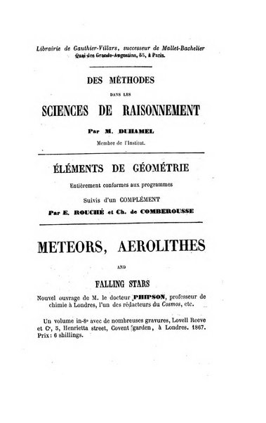 Le cosmos revue encyclopedique hebdomadaire des progres des sciences et de leurs applications aux arts et a l'industrie