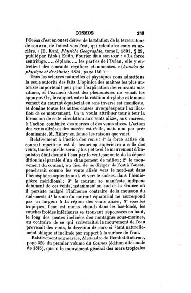 Le cosmos revue encyclopedique hebdomadaire des progres des sciences et de leurs applications aux arts et a l'industrie