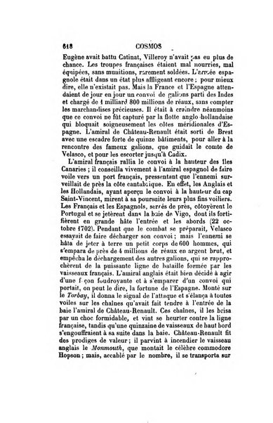 Le cosmos revue encyclopedique hebdomadaire des progres des sciences et de leurs applications aux arts et a l'industrie