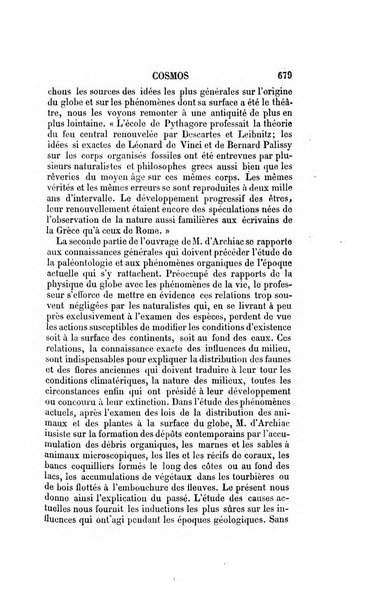 Le cosmos revue encyclopedique hebdomadaire des progres des sciences et de leurs applications aux arts et a l'industrie