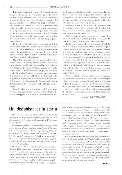 Critica fascista rivista quindicinale del fascismo diretta da Giuseppe Bottai