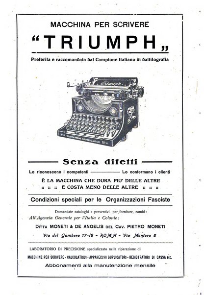 Critica fascista rivista quindicinale del fascismo diretta da Giuseppe Bottai