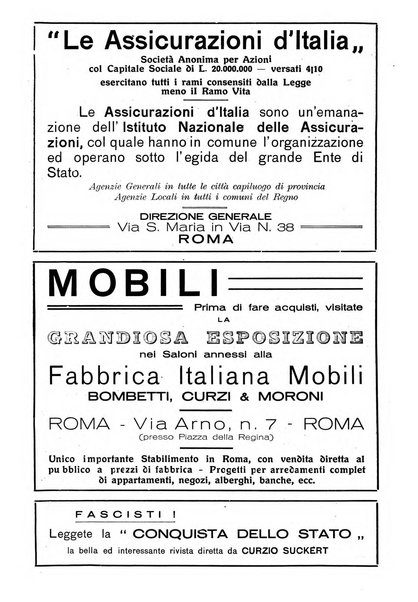 Critica fascista rivista quindicinale del fascismo diretta da Giuseppe Bottai