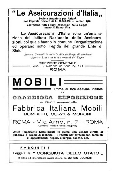 Critica fascista rivista quindicinale del fascismo diretta da Giuseppe Bottai