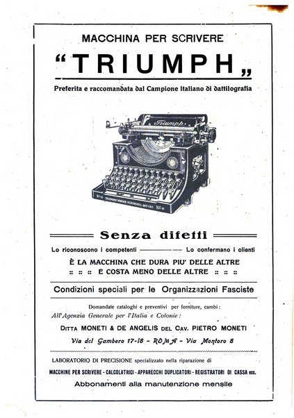 Critica fascista rivista quindicinale del fascismo diretta da Giuseppe Bottai