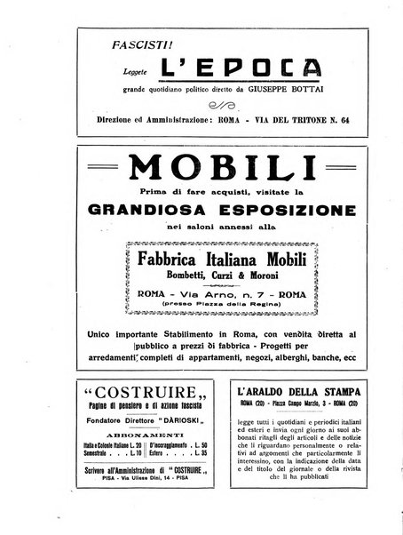 Critica fascista rivista quindicinale del fascismo diretta da Giuseppe Bottai