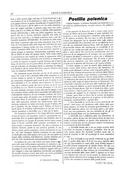 Critica fascista rivista quindicinale del fascismo diretta da Giuseppe Bottai