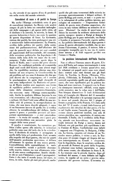 Critica fascista rivista quindicinale del fascismo diretta da Giuseppe Bottai