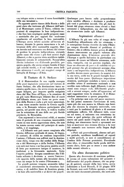 Critica fascista rivista quindicinale del fascismo diretta da Giuseppe Bottai