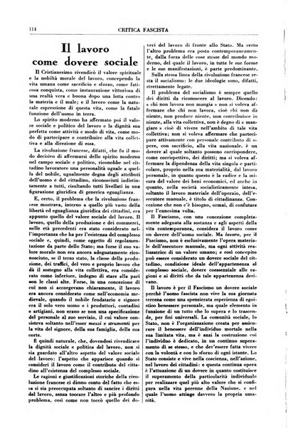 Critica fascista rivista quindicinale del fascismo diretta da Giuseppe Bottai