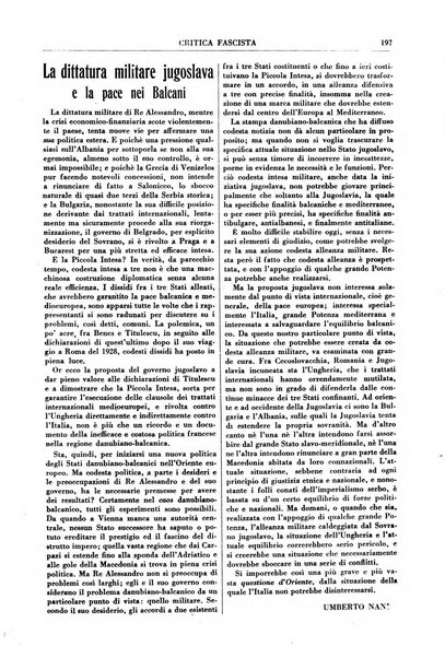 Critica fascista rivista quindicinale del fascismo diretta da Giuseppe Bottai