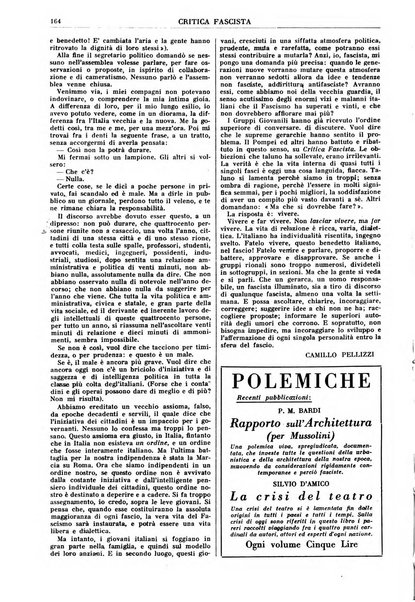 Critica fascista rivista quindicinale del fascismo diretta da Giuseppe Bottai