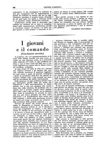 Critica fascista rivista quindicinale del fascismo diretta da Giuseppe Bottai