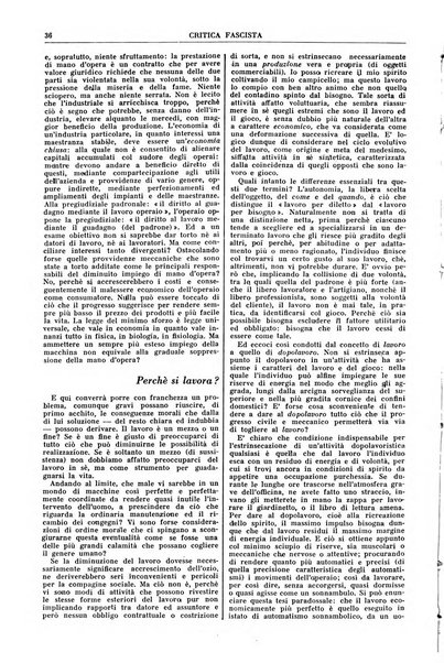 Critica fascista rivista quindicinale del fascismo diretta da Giuseppe Bottai