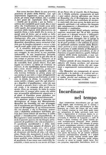 Critica fascista rivista quindicinale del fascismo diretta da Giuseppe Bottai