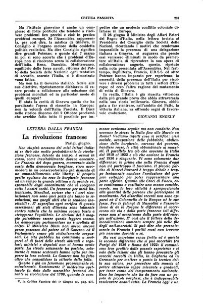 Critica fascista rivista quindicinale del fascismo diretta da Giuseppe Bottai