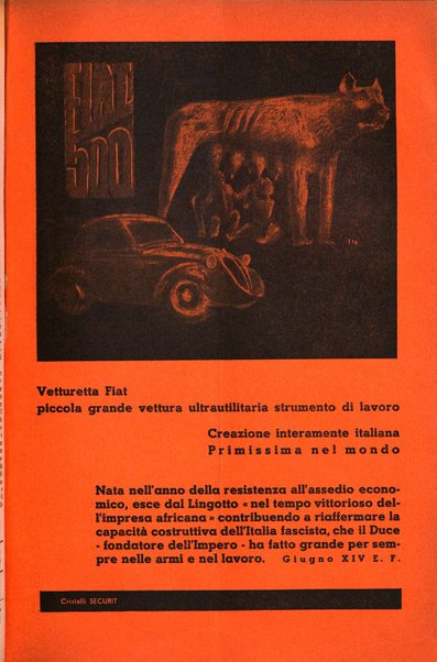 Critica fascista rivista quindicinale del fascismo diretta da Giuseppe Bottai