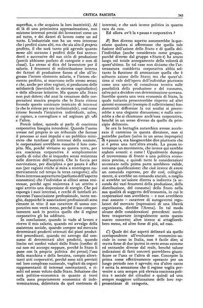 Critica fascista rivista quindicinale del fascismo diretta da Giuseppe Bottai