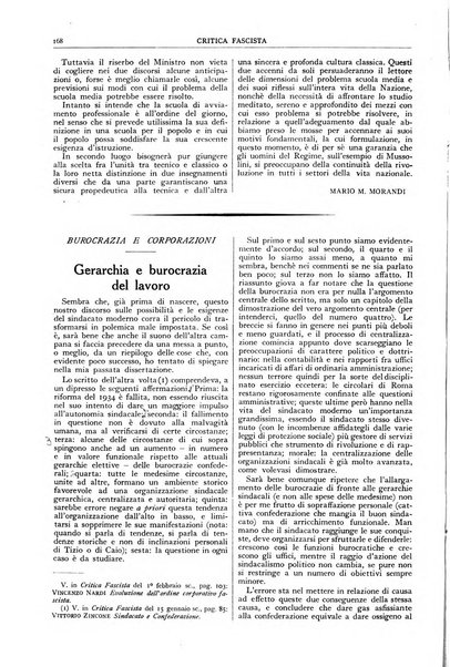 Critica fascista rivista quindicinale del fascismo diretta da Giuseppe Bottai