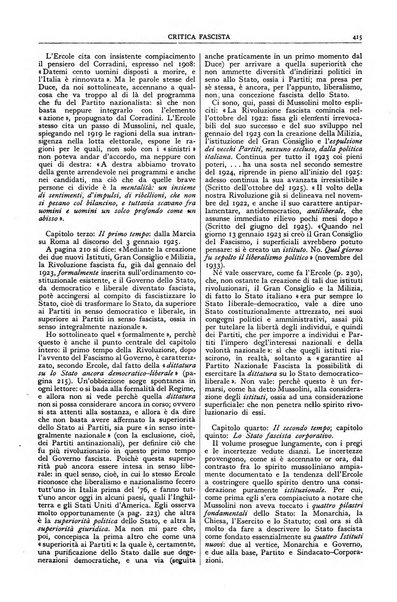 Critica fascista rivista quindicinale del fascismo diretta da Giuseppe Bottai