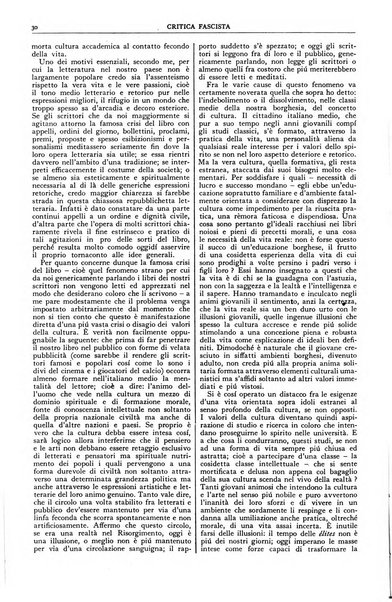 Critica fascista rivista quindicinale del fascismo diretta da Giuseppe Bottai