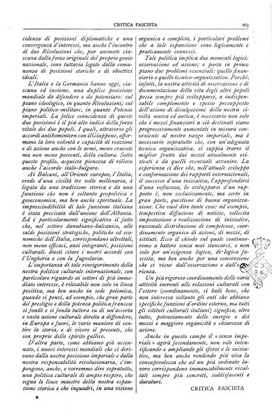 Critica fascista rivista quindicinale del fascismo diretta da Giuseppe Bottai