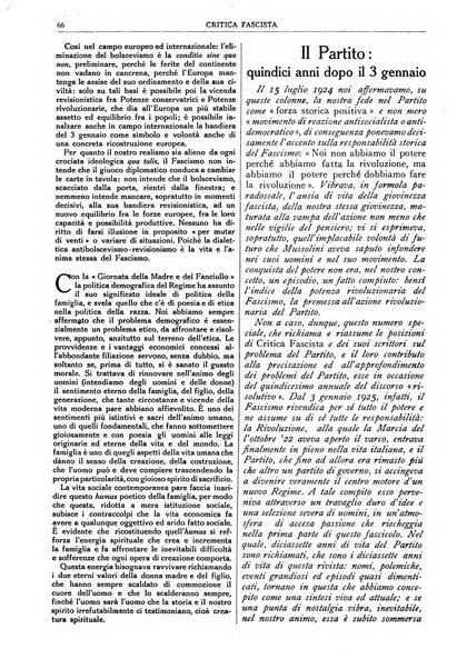 Critica fascista rivista quindicinale del fascismo diretta da Giuseppe Bottai