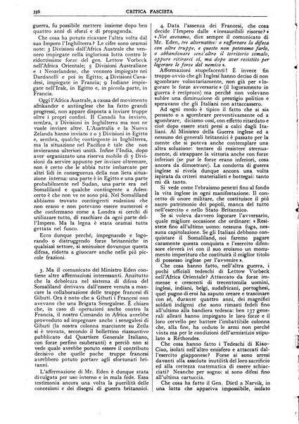 Critica fascista rivista quindicinale del fascismo diretta da Giuseppe Bottai