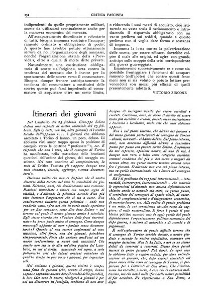 Critica fascista rivista quindicinale del fascismo diretta da Giuseppe Bottai