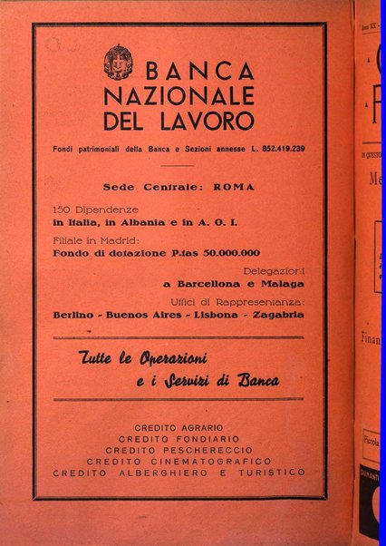 Critica fascista rivista quindicinale del fascismo diretta da Giuseppe Bottai