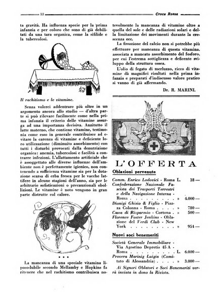 Croce rossa pubblicazione mensile del Comitato centrale