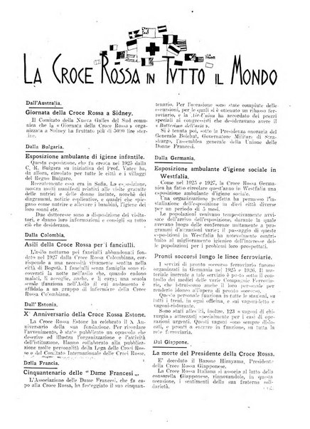 Croce rossa pubblicazione mensile del Comitato centrale