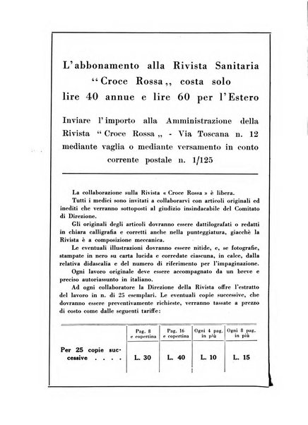 Croce rossa pubblicazione mensile del Comitato centrale