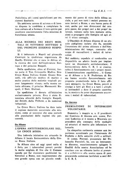 Croce rossa italiana giornale ufficiale del Comitato centrale