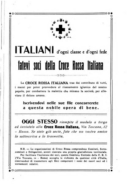 Croce rossa italiana giornale ufficiale del Comitato centrale