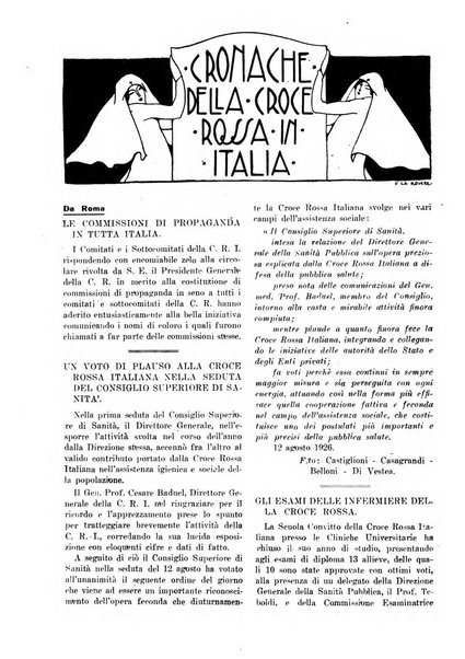 Croce rossa italiana giornale ufficiale del Comitato centrale